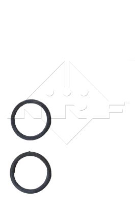 Радиатор, охлаждение двигателя - 519504 NRF
