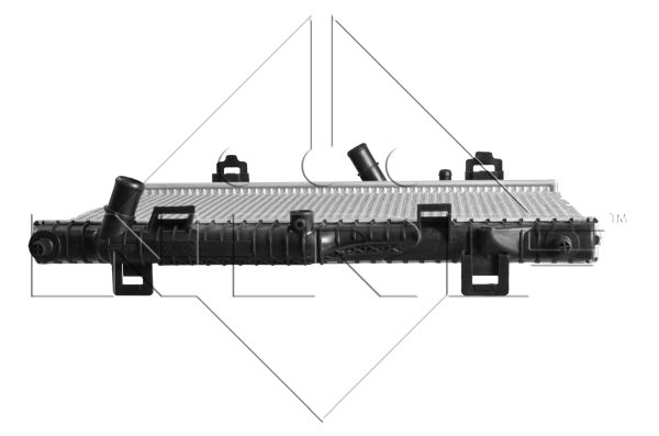 Radiator, engine cooling - 53044 NRF