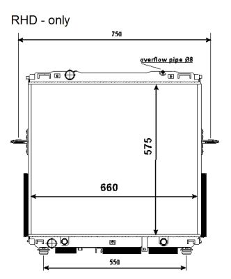 Radiator, engine cooling - 53368 NRF