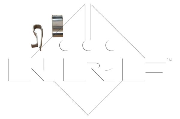 Радиатор, охлаждение двигателя - 53422 NRF