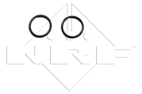 Радиатор, охлаждение двигателя - 53444 NRF