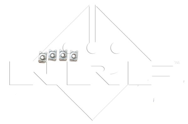 Радиатор, охлаждение двигателя - 53512 NRF