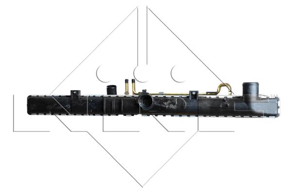 Radiator, engine cooling - 53516 NRF
