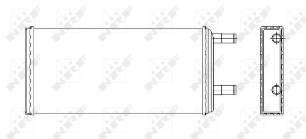 Heat Exchanger, interior heating - 53547 NRF