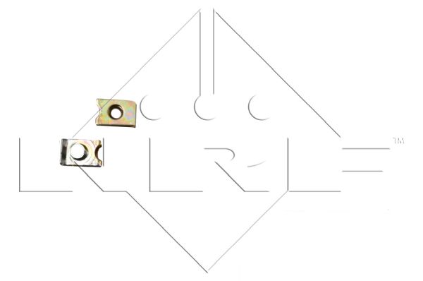 Радиатор, охлаждение двигателя - 53628 NRF