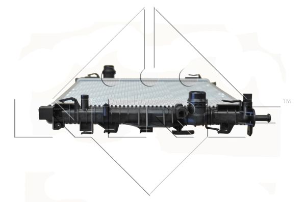 Radiator, engine cooling - 53811 NRF