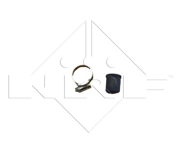 Radiator, engine cooling - 54666 NRF