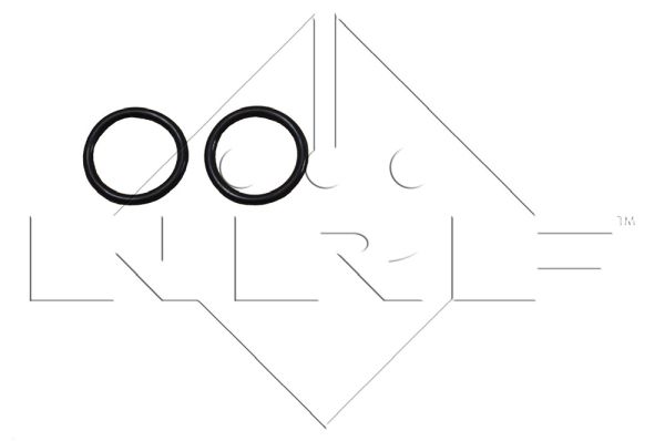 Радиатор, охлаждение двигателя - 56153 NRF