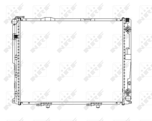 Radiator, engine cooling - 58156 NRF