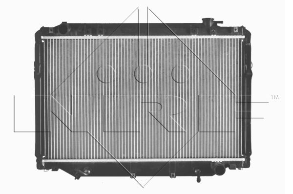 Radiatore, Raffreddamento motore - 596712 NRF