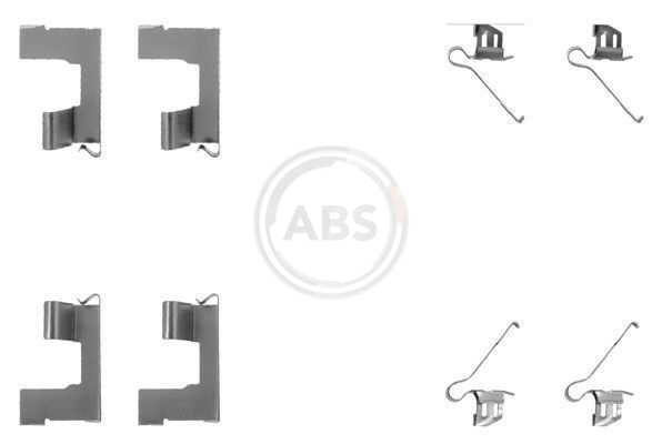 Accessory Kit, disc brake pad - 1179Q A.B.S.