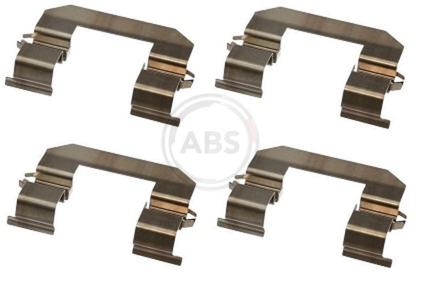 Kit accessori, Pastiglia freno - 1645Q A.B.S.