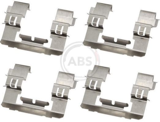 Accessory Kit, disc brake pad - 1742Q A.B.S.