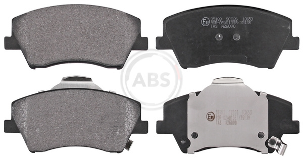 Brake Pad Set, disc brake - 35183 A.B.S.