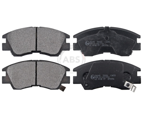 Brake Pad Set, disc brake - 36648 A.B.S.