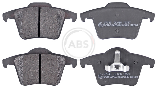 Brake Pad Set, disc brake - 37343 A.B.S.