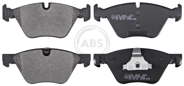 Brake Pad Set, disc brake - 37786 A.B.S.