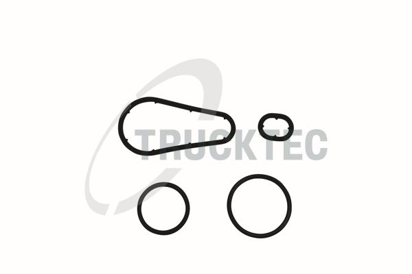 Gasket Set, oil cooler - 02.18.150 TRUCKTEC AUTOMOTIVE