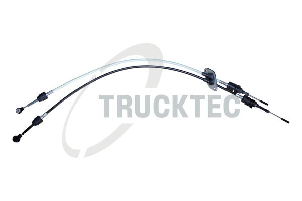 Cavo comando, Cambio manuale - 02.24.012 TRUCKTEC AUTOMOTIVE