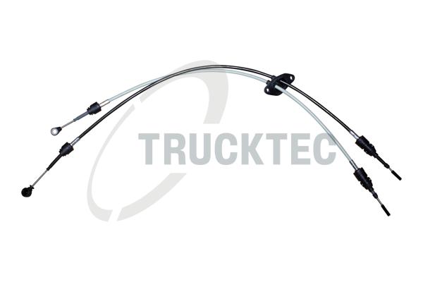 Cable, manual transmission - 02.24.031 TRUCKTEC AUTOMOTIVE