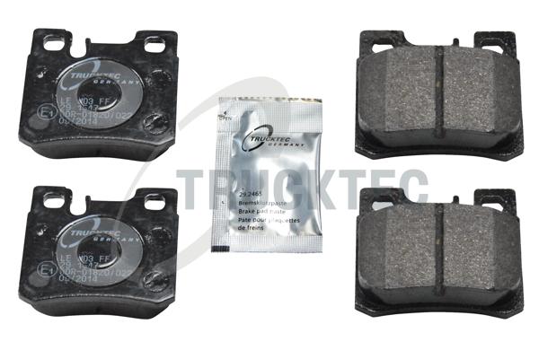 Brake Pad Set, disc brake - 02.35.103 TRUCKTEC AUTOMOTIVE