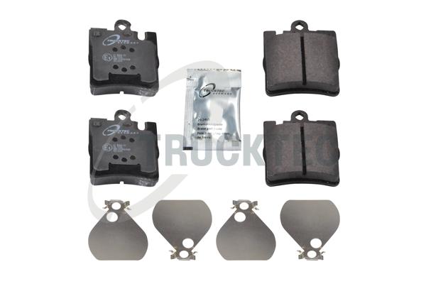 Brake Pad Set, disc brake - 02.35.106 TRUCKTEC AUTOMOTIVE