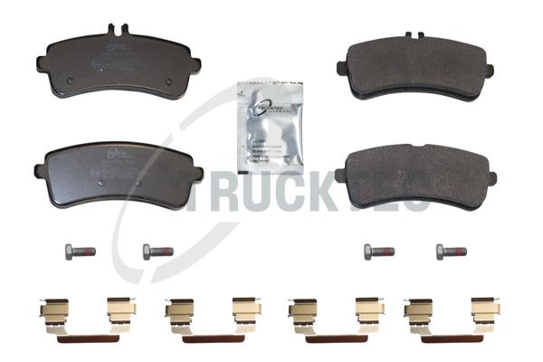 Brake Pad Set, disc brake - 02.35.519 TRUCKTEC AUTOMOTIVE