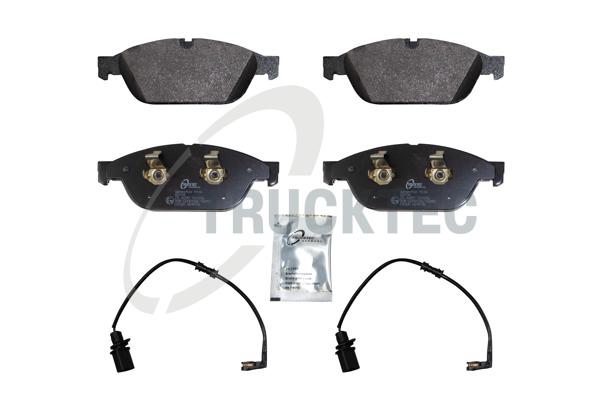 Kit pastiglie freno, Freno a disco - 07.35.259 TRUCKTEC AUTOMOTIVE