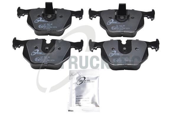 Brake Pad Set, disc brake - 08.34.102 TRUCKTEC AUTOMOTIVE