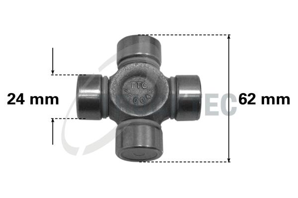 Joint, propshaft - 08.34.111 TRUCKTEC AUTOMOTIVE