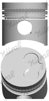 Kolben - 87-109807-10 NÜRAL