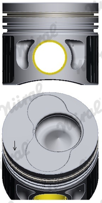 stūmoklis - 87-114907-15 NÜRAL