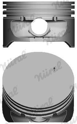 Kolben - 87-125607-00 NÜRAL