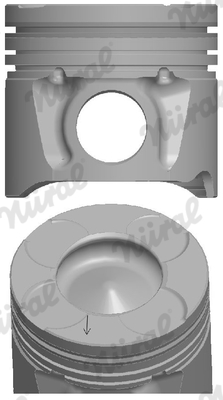 stūmoklis - 87-137606-00 NÜRAL