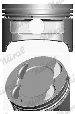Piston - 87-141307-20 NÜRAL