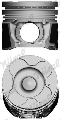 Kolben - 87-424008-00 NÜRAL