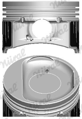 Piston - 87-436806-00 NÜRAL