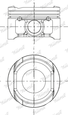 Piston - 87-437700-00 NÜRAL