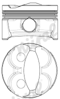 Piston - 87-444800-40 NÜRAL