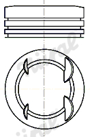 Pistone - 87-450400-10 NÜRAL