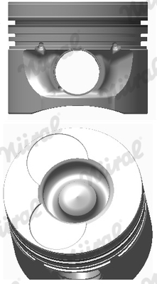Kolben - 87-743107-00 NÜRAL