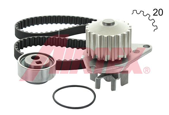 Water Pump & Timing Belt Set - WPK-121202 AIRTEX