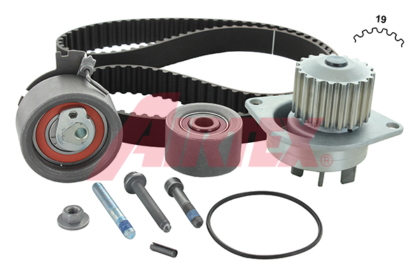 Water Pump & Timing Belt Set - WPK-160002 AIRTEX