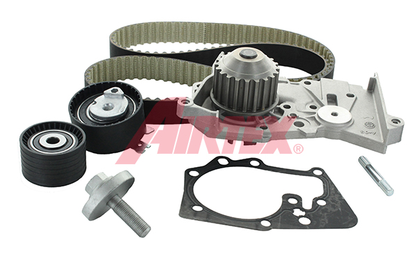 Pompa acqua + Kit cinghie dentate - WPK-164101 AIRTEX