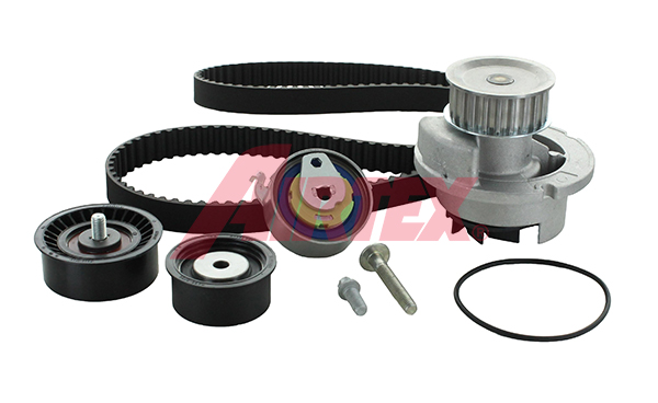 Pompa acqua + Kit cinghie dentate - WPK-164201 AIRTEX