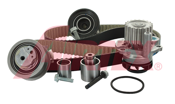Pompa acqua + Kit cinghie dentate - WPK-199808 AIRTEX