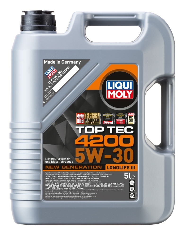 Моторное масло - 8973 LIQUI MOLY