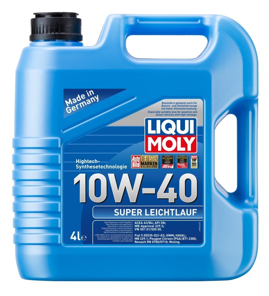 variklio alyva - 9504 LIQUI MOLY