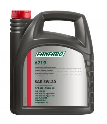 variklio alyva - FF6719-5 SCT - MANNOL