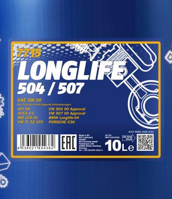 Engine Oil - MN7715-10 SCT - MANNOL